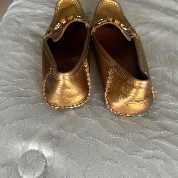 Gucci loafers size 8 - metallic bronze - Picture 2 of 4